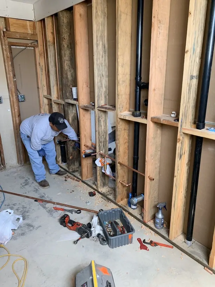 Commercial rough-in plumbing for Commercial Plumbing in Sherwood Knoll